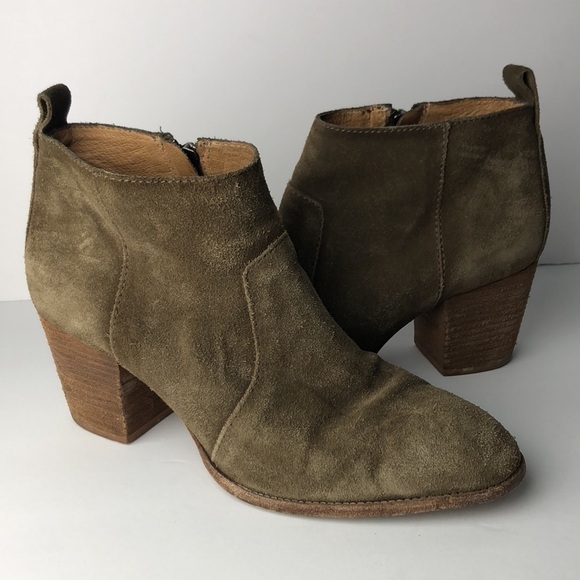 Madewell Brenner Suede Ankle Boots - Picture 1 of 10